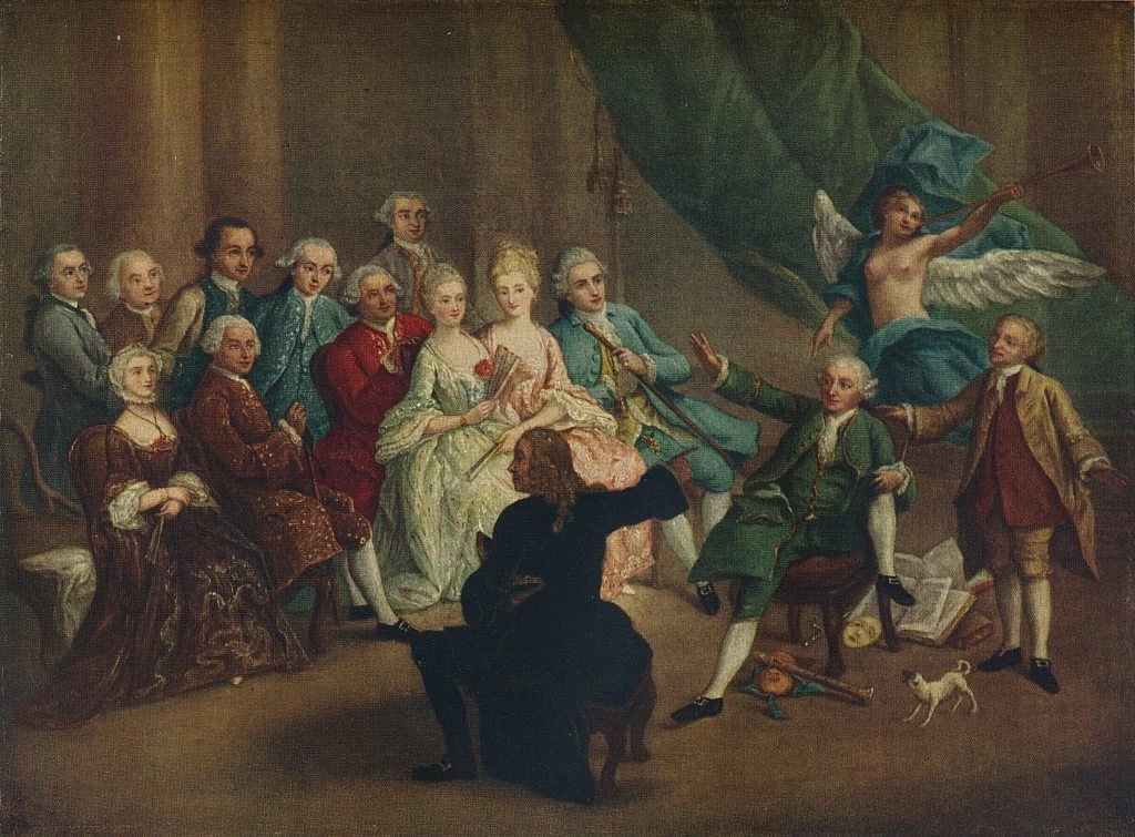 David Garrick mella sala verde
